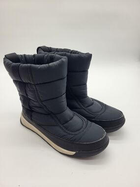 Sorel Black Faux Fur Lined Boots